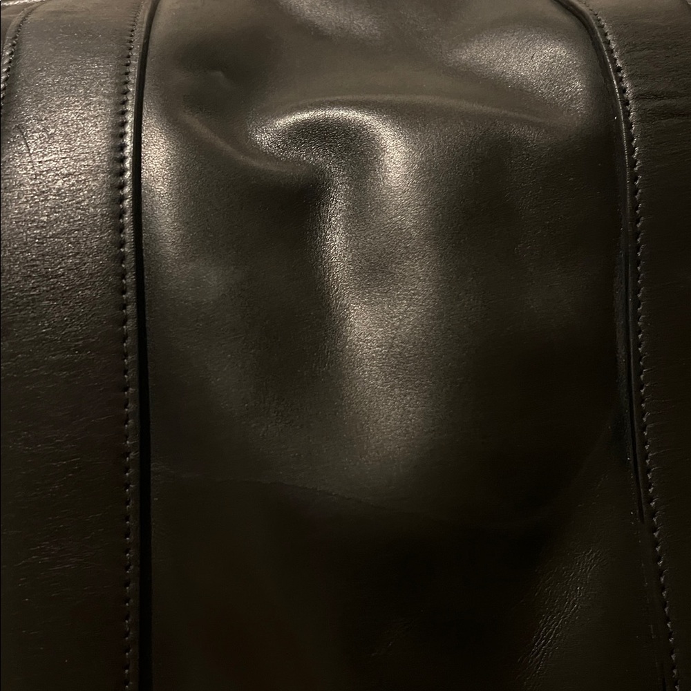 Tumi Alpha 2 Small soft leather travel Satchel - Picture 9 of 15